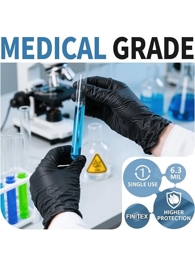 Nitrile Disposable Exam Gloves 3mil – Powder Free, Latex Free, Case of 10 Boxes for Medical, Cleaning & Professional Use - Image 5